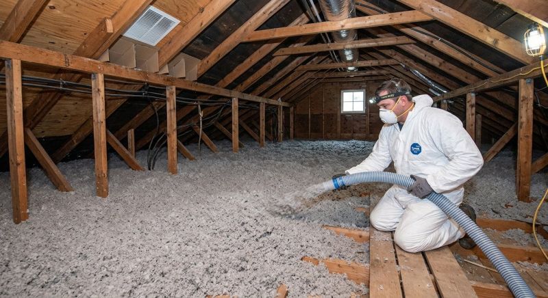 Ceiling Insulation Installation in Killeen, TX